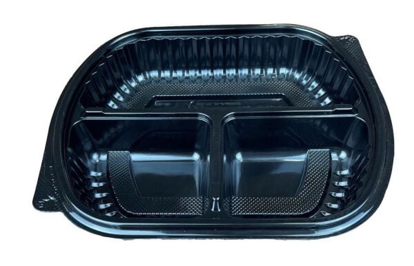 ÖZGE MENÜ BOX SICAK YEMEK KABI 3 BÖLMELİ-02 SET 0001 - 200 ADET