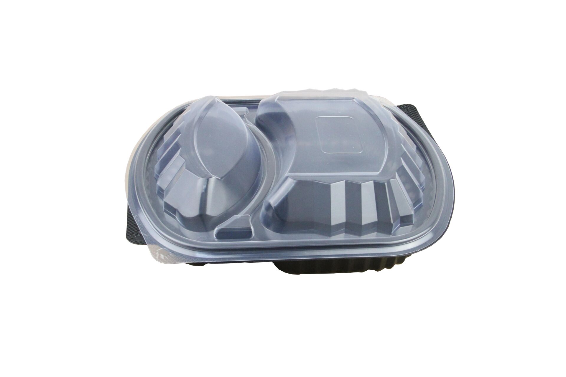 ÖZGE MENÜ BOX SICAK YEMEK KABI 2 BÖLMELİ SET 0001 - 200 ADET